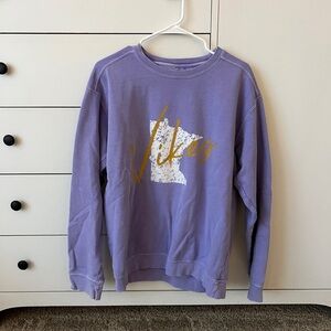 Minnesota (MN) Vikings Purple Crewneck Sweatshirt